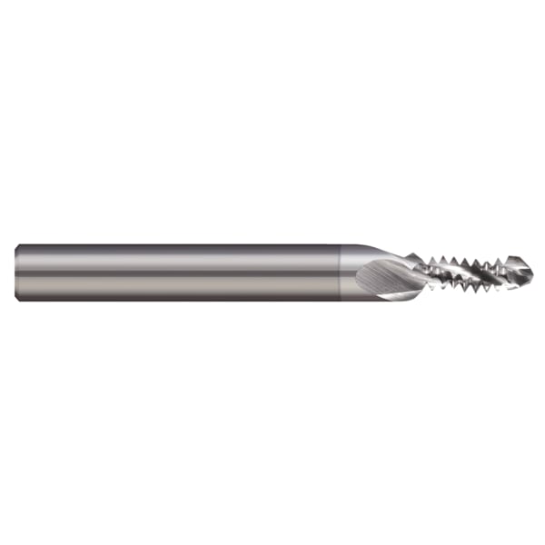Combination Drill/Thread Mill, 0.0850", Number of Flutes: 3